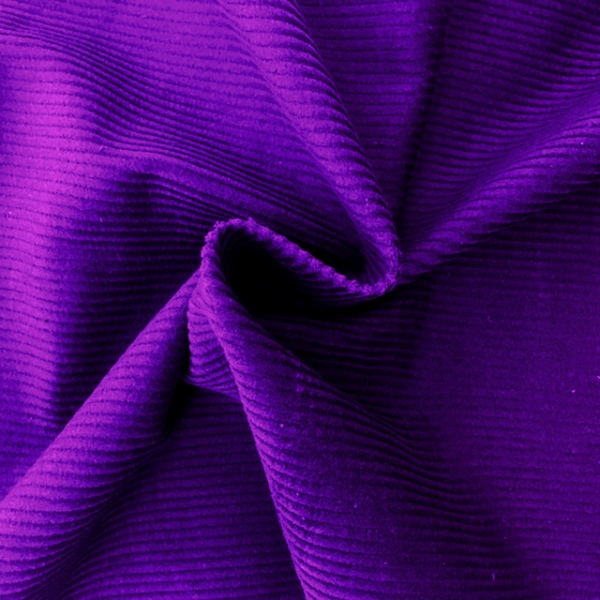 Corduroy Cotton 8 Wale PURPLE